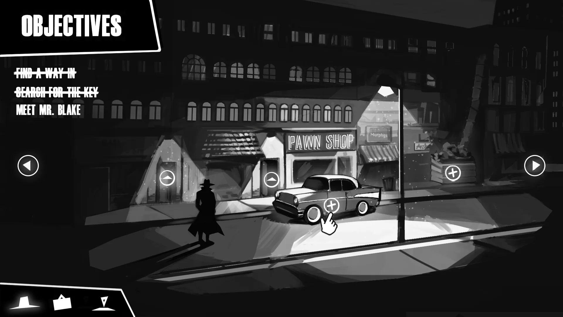 Hollow Streets — street and objectives